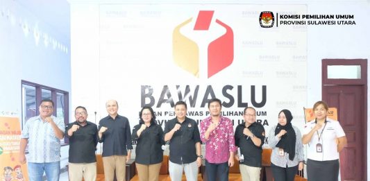 KPU Sulut Bangun Sinergitas Dengan Bawaslu