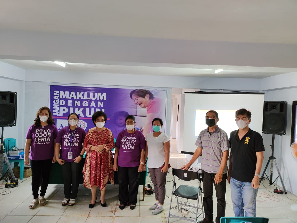 Peduli Lansia, Alzi Manado Adakan Sosialisasi dan Pemeriksaan Kesehatan