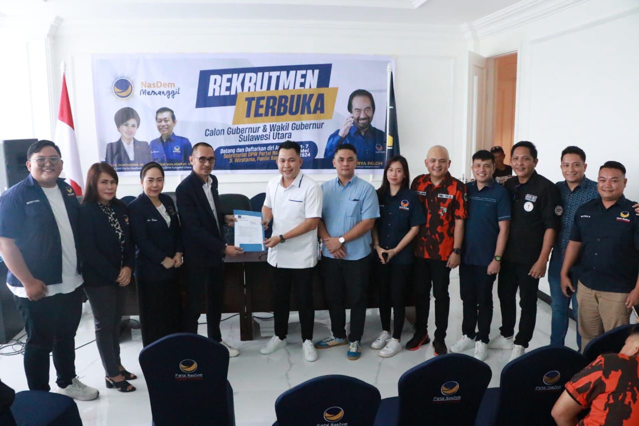 Masa Depan Sulut! Kader Muda Braien Waworuntu Maju Calon Wakil Gubernur