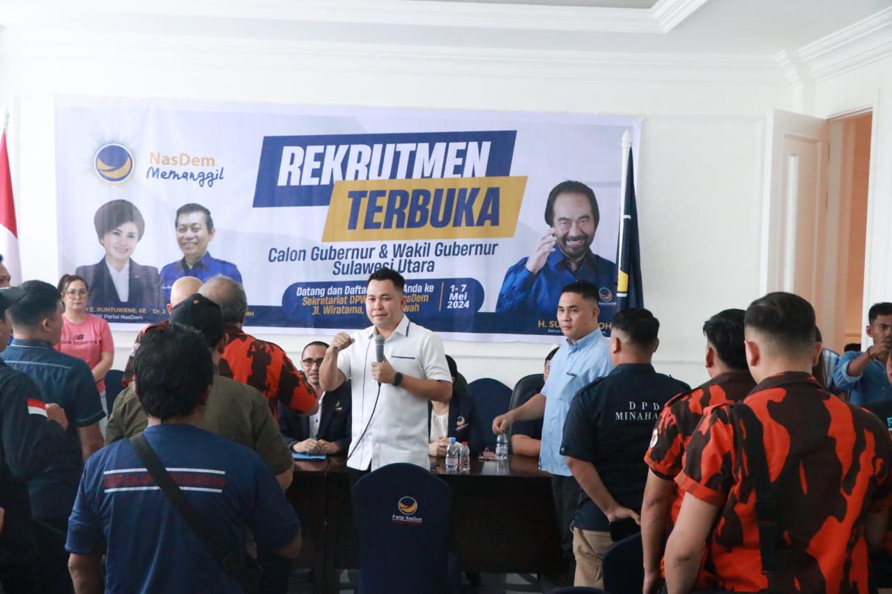 Masa Depan Sulut! Kader Muda Braien Waworuntu Maju Calon Wakil Gubernur